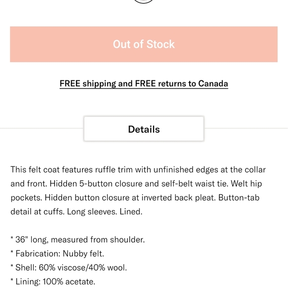 Rebecca Taylor Coat - Picture 10 of 11